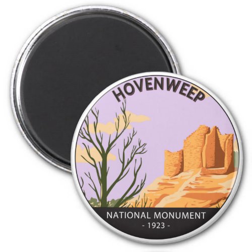 Hovenweep National Monument Cutthroat Castle Magnet