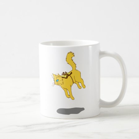 Hover Cat Coffee Mug