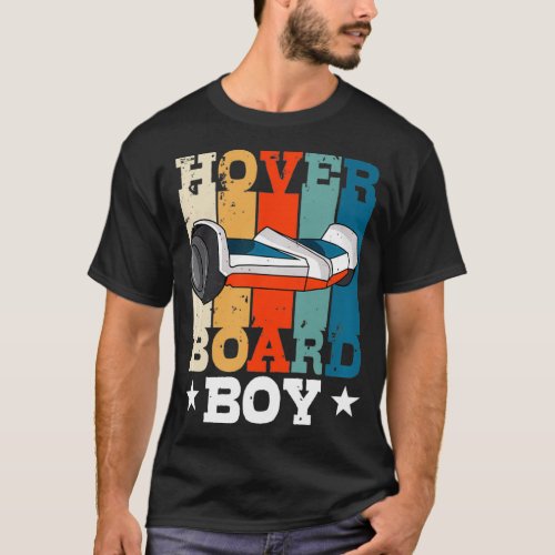 Hoverboard themed Gift for Boy Kids Hover Board P T_Shirt