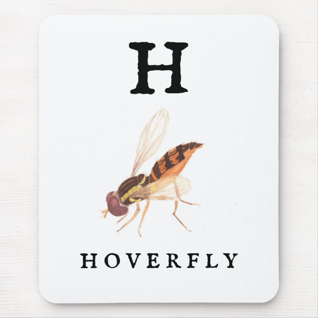 Hoverfly  mouse pad (Front)