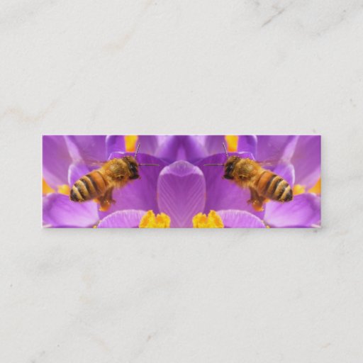 Customizable Hovering Bee ~ profile card Business Cards