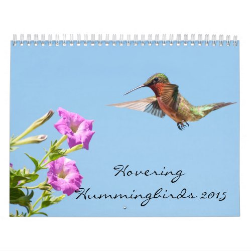 Hovering Hummingbirds 2015 Calendar