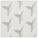 Hovering Hummingbirds Print Fabric