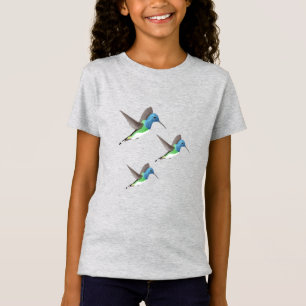 Hovering Jacobin Hummingbird - transparent. T-Shirt