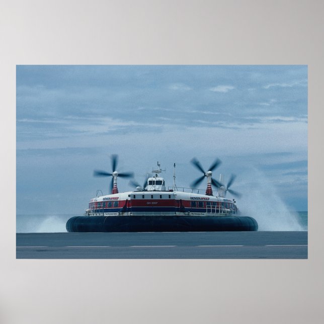 Hoverspeed, English Channel Ferry Poster (Front)