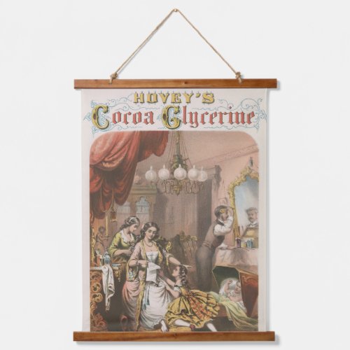 Hoveys Cocoa Glycerine Circa 1860 Hanging Tapestry