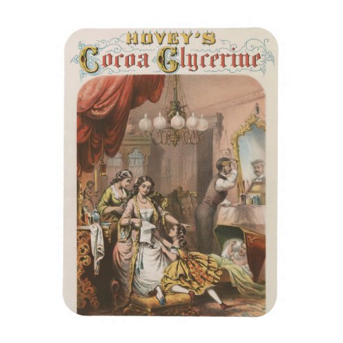 Hoveys Cocoa Glycerine Circa 1860 Magnet