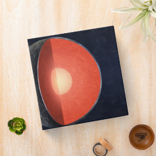 How A Rocky Planet Forms. 3 Ring Binder