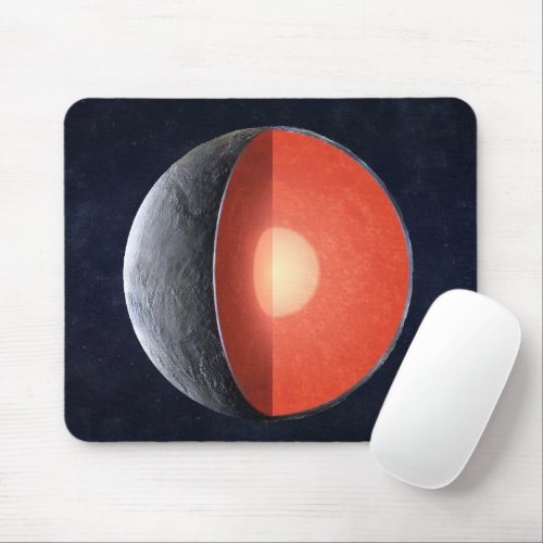 How A Rocky Planet Forms Mouse Pad