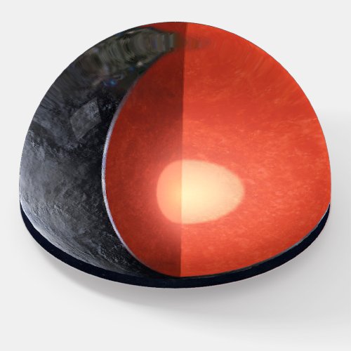 How A Rocky Planet Forms Paperweight