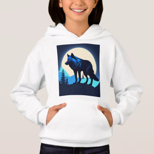 How about Moonlit Majesty A Gaze into the Eyes o Hoodie