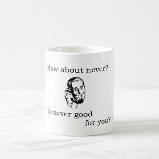 How About Never? Coffee Mug