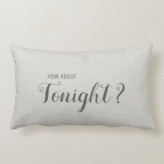 kitson tonight not tonight pillow