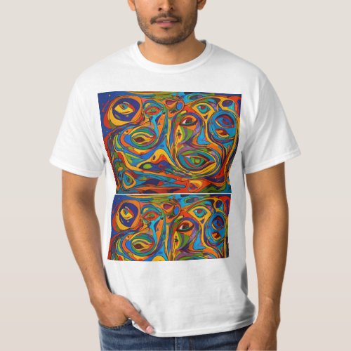 How about Vibrant Vibes Splash of Colors T_Shirt