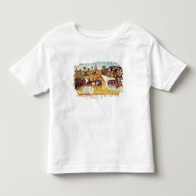 How Alexander the Great  crossed the Tigris Toddler T-shirt (Front)