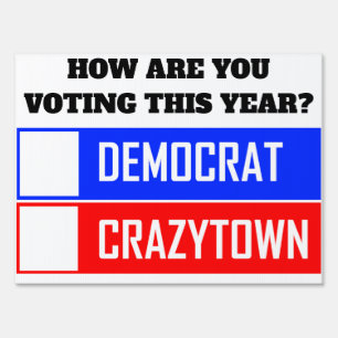 how are you voting this year? sign