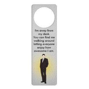 Awesome Door Hangers Zazzle