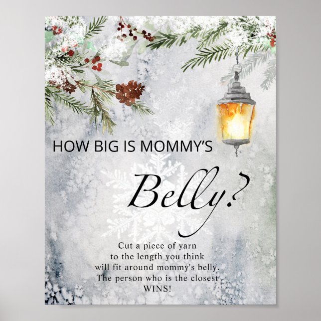  How big is mommy's belly game  Poster (Front)