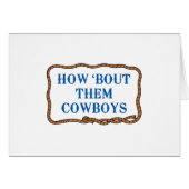 HOW BOUT THEM COWBOYS (Front Horizontal)