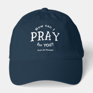 How Can I Pray For You Navy Prayer Warrior Hat