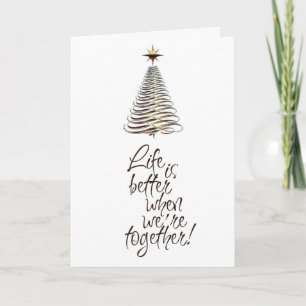 HOW COULD IT BE CHRISTMAS WITHOUT "YOU" HOLIDAY CARD