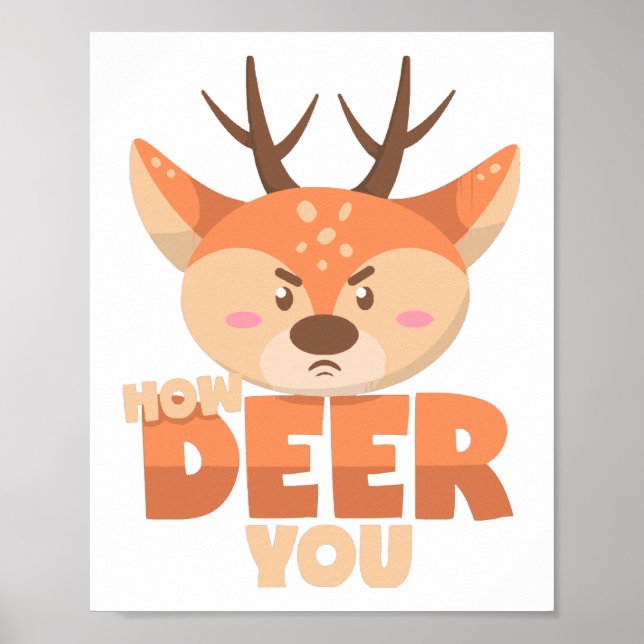 How Dear You  Poster (Front)