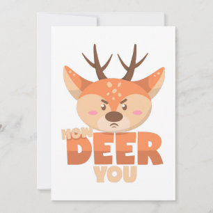How Deer You Invitation