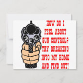How Do I Feel About Gun Control (Front)