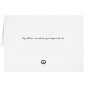 How Do I Love Thee - Browning Greeting Card (Back Horizontal)
