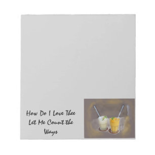 How Do I Love Thee Notepad