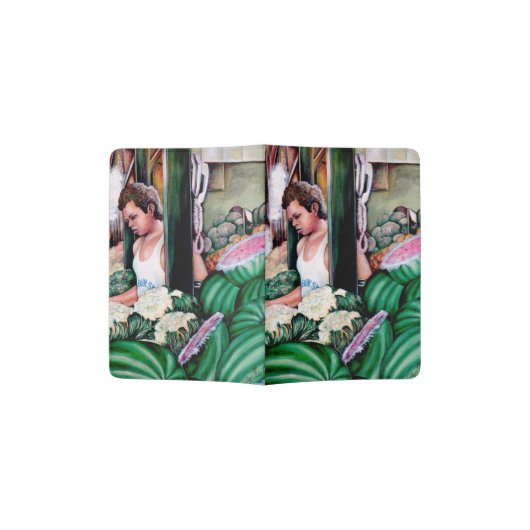 How Do You Like those Melons? Passport Holder (Opened)