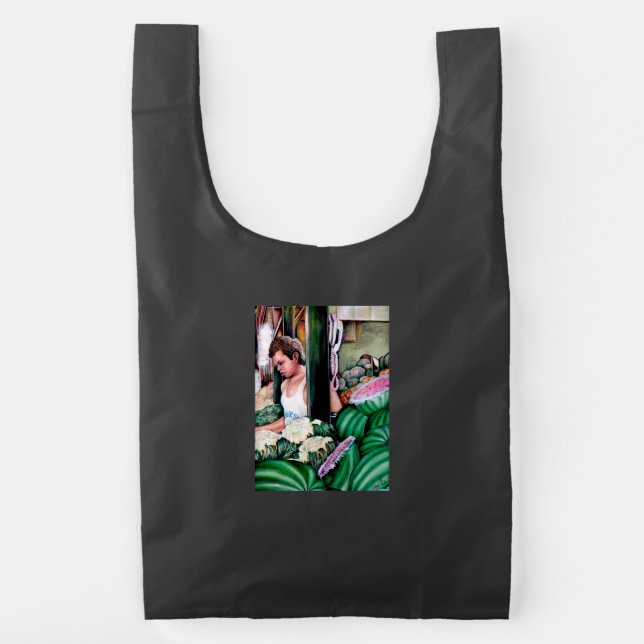 How Do You Like those Melons? Reusable Bag (Back)