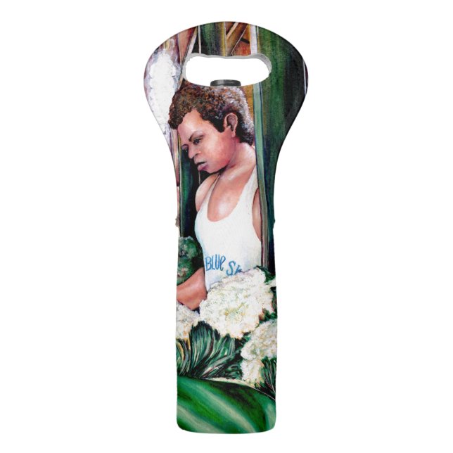 How Do You Like those Melons? Wine Bag (Back)