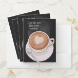 How Do You Like Your Coffee?   Pocket Folder at Zazzle