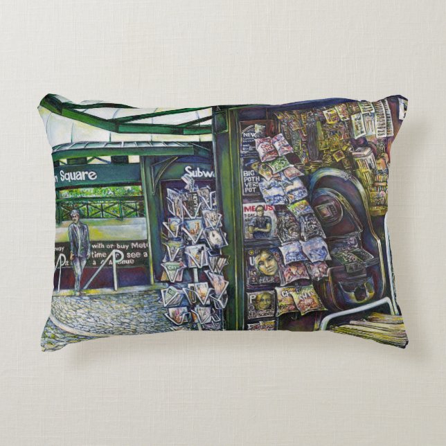 How Does One Image, Unimaginative? Accent Pillow (Front)