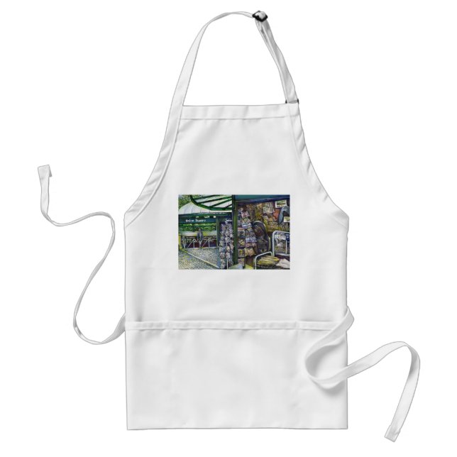 How Does One Image, Unimaginative? Adult Apron (Front)