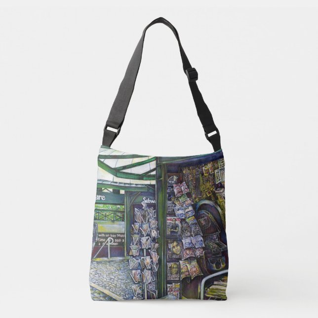 How Does One Image, Unimaginative? Crossbody Bag (Front)