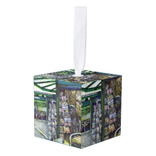 How Does One Image, Unimaginative? Cube Ornament