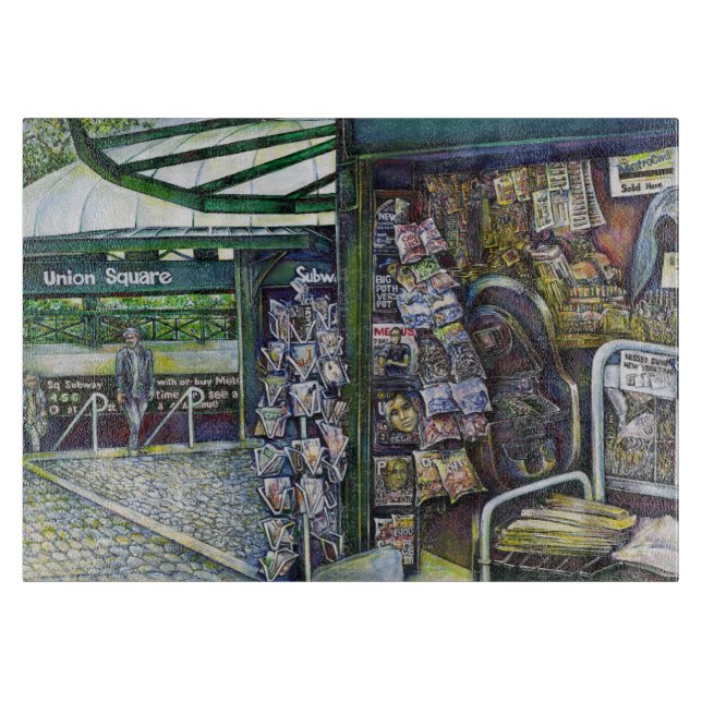 How Does One Image, Unimaginative? Cutting Board (Front)