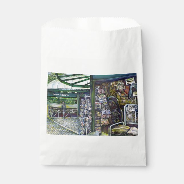 How Does One Image, Unimaginative? Favor Bag (Front)
