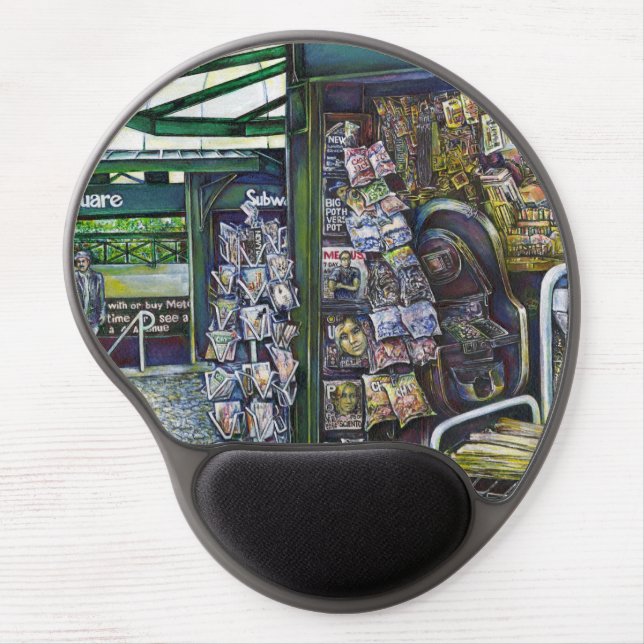 How Does One Image, Unimaginative? Gel Mouse Pad (Front)