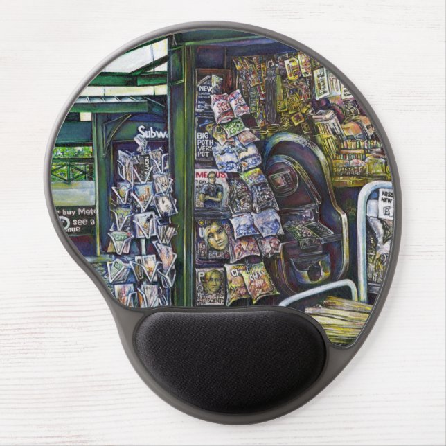 How Does One Image, Unimaginative? Gel Mouse Pad (Front)