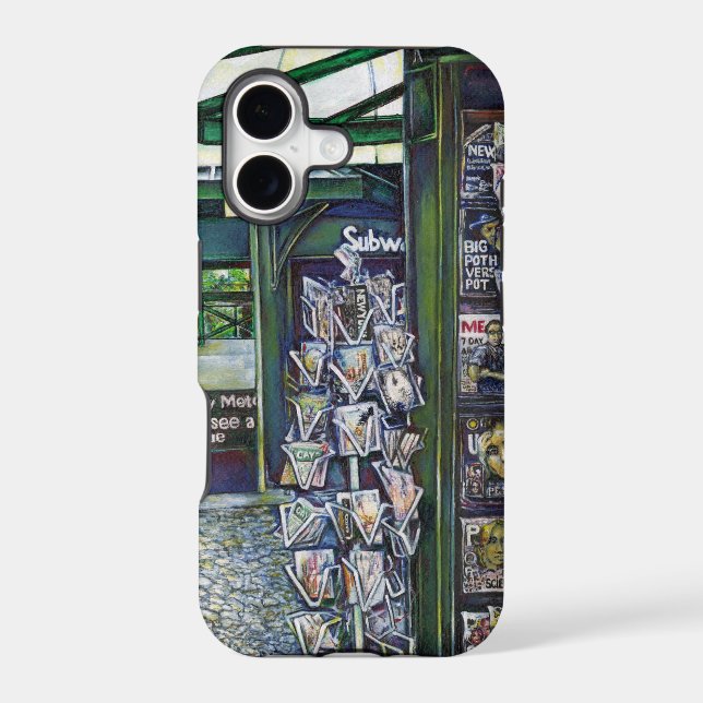 How Does One Image, Unimaginative? Iphone Case (Back)