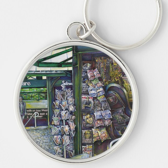 How Does One Image, Unimaginative? Keychain (Front)