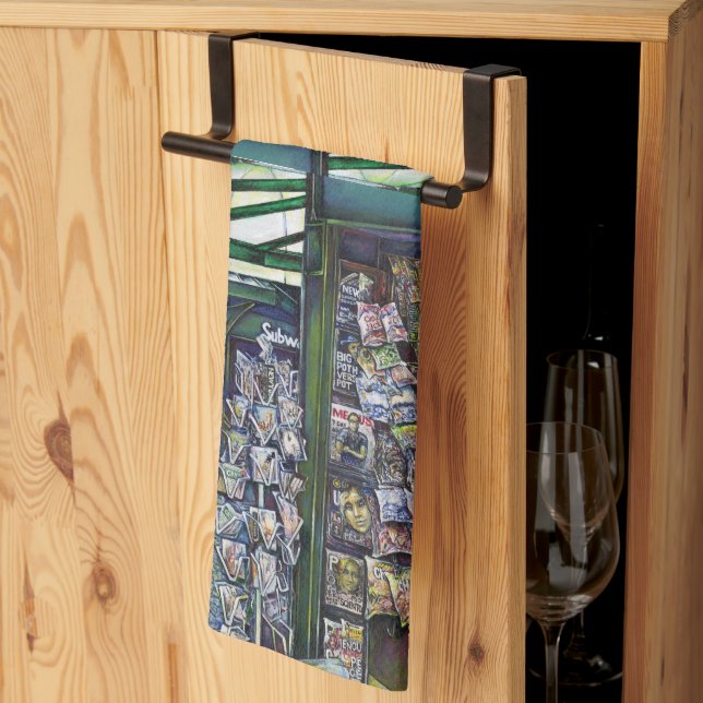 How Does One Image, Unimaginative? Kitchen Towel (Thirds Fold)