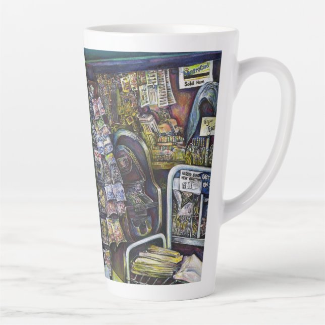 How Does One Image, Unimaginative? Latte Mug (Right)