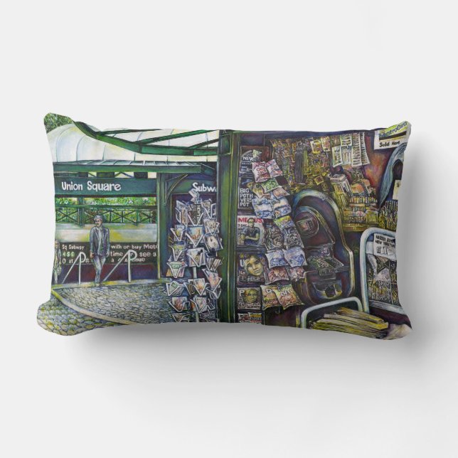 How Does One Image, Unimaginative? Lumbar Pillow (Front)