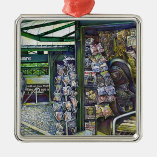 How Does One Image, Unimaginative? Metal Ornament