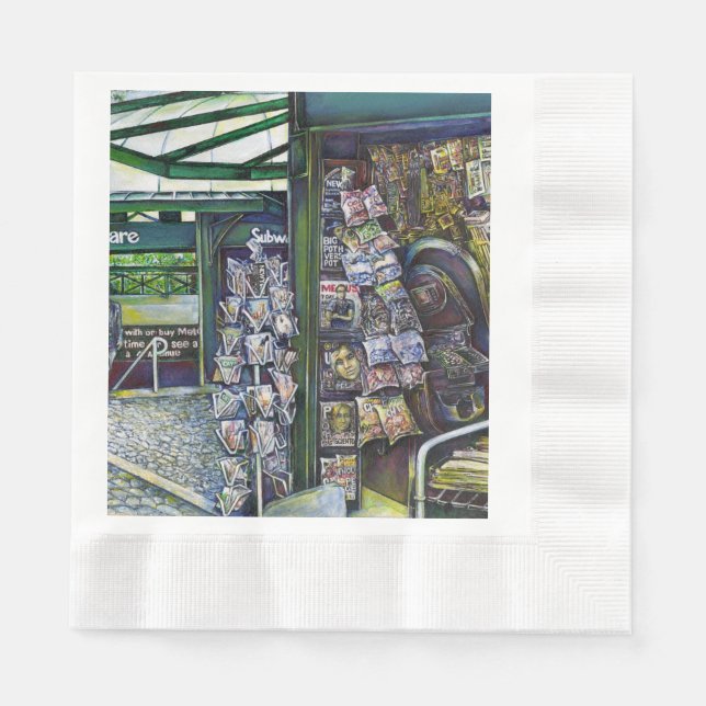 How Does One Image, Unimaginative? Napkins (Front)