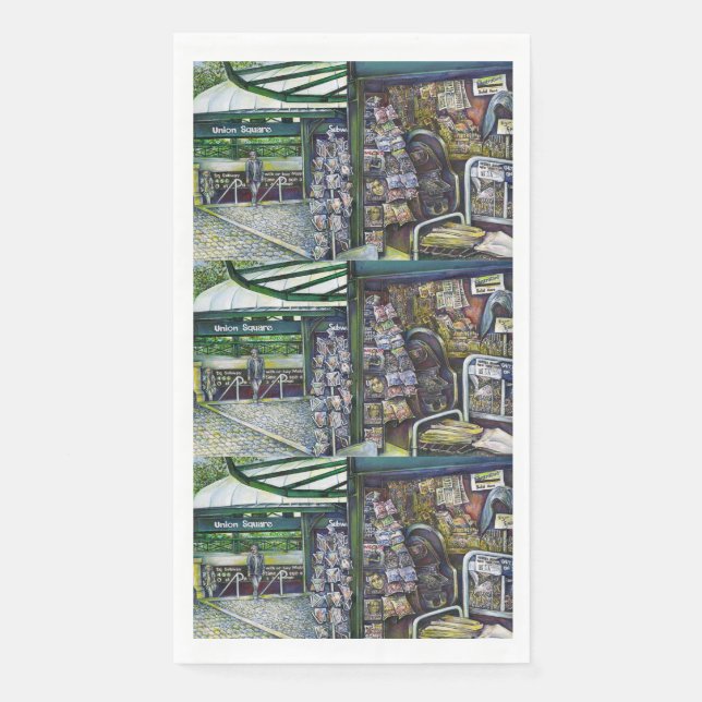 How Does One Image, Unimaginative? Paper Guest Towels (Front)